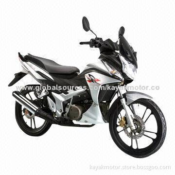 Sportbike with 135cc Engine, Electric Starting, Alloy Wheel and Disc/Disc Brake